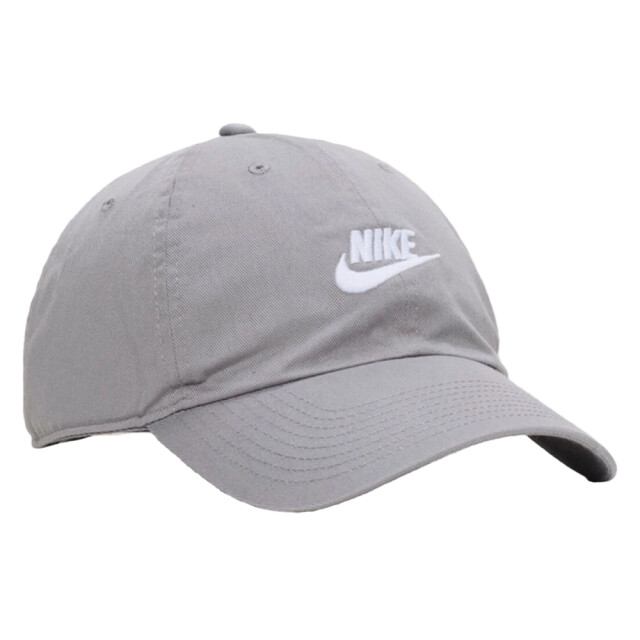 Nike Club logo baseball cap UTPP2973_greywhite large Nike Club logo baseball cap UTPP2973_greywhite large