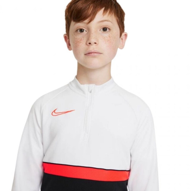 Nike Kinderen/kids academy 21 dri-fit quarter zip boor top UTPP2594_white large Nike Kinderen/kids academy 21 dri-fit quarter zip boor top UTPP2594_white large