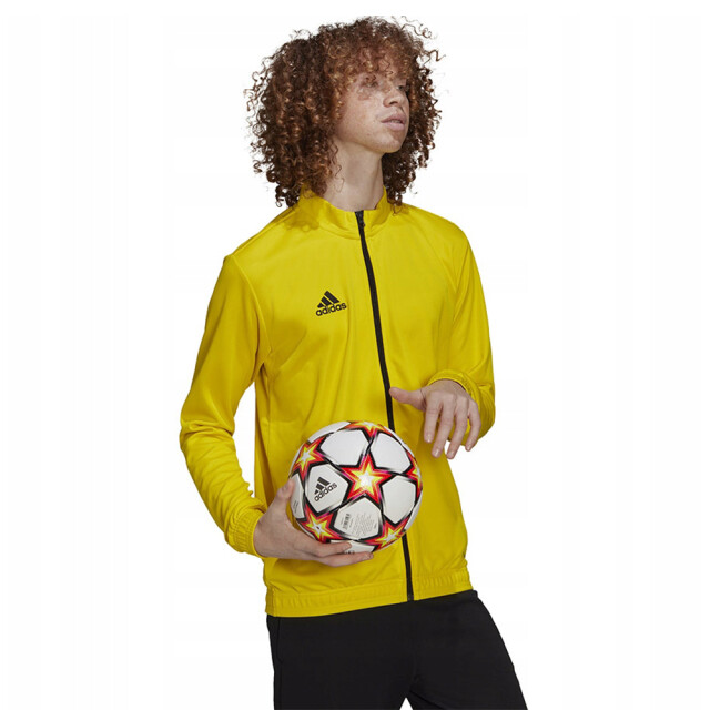 Adidas Heren entrada 22 track jacket UTPP2385_yellow large Adidas Heren entrada 22 track jacket UTPP2385_yellow large