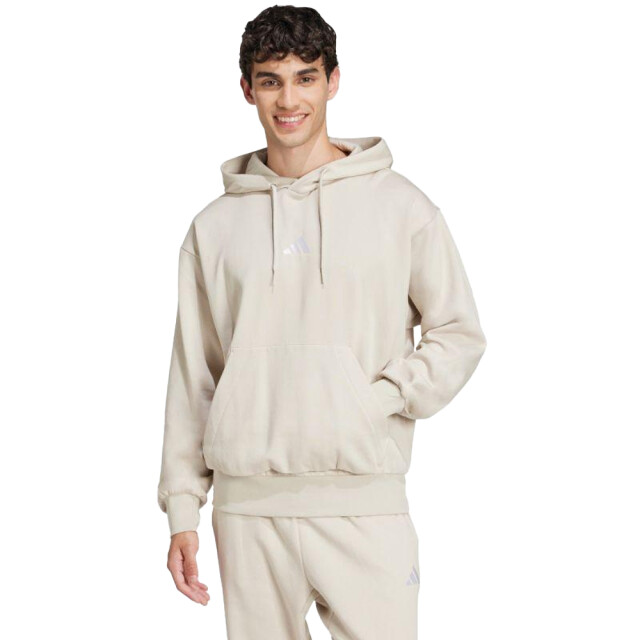 Adidas Heren essentials feelcozy fleece hoodie UTPP2465_beige large