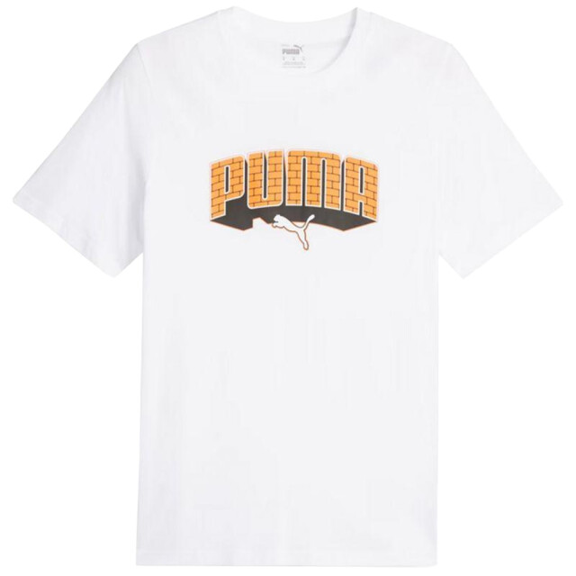 Puma Hip hop grafisch t-shirt heren UTPP2423_white large