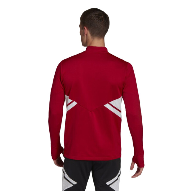 Adidas Heren condivo 22 quarter zip training sweatshirt UTPP2475_red large Adidas Heren condivo 22 quarter zip training sweatshirt UTPP2475_red large