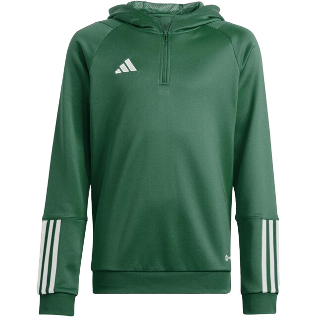 Adidas Kinderen/kinderen tiro 23 quarter zip competition hoodie UTPP2199_green large Adidas Kinderen/kinderen tiro 23 quarter zip competition hoodie UTPP2199_green large