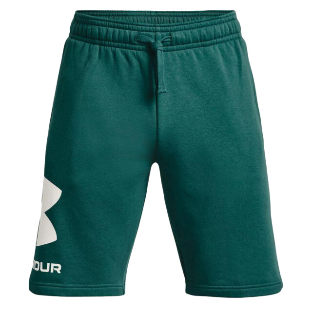Under Armour Heren rival fleece shorts groot logo UTPP2215_green large