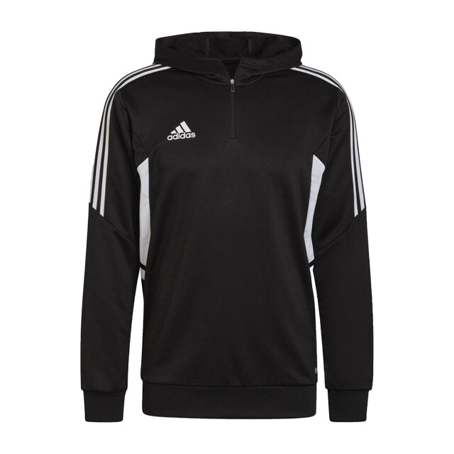 Adidas Heren condivo 22 sweatshirt met kwart ritssluiting UTPP2053_black large