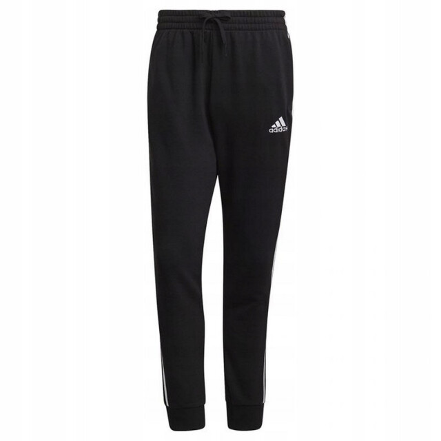 Adidas Heren essentials fleece 3 strepen tapered leg joggingbroek UTPP2007_black large