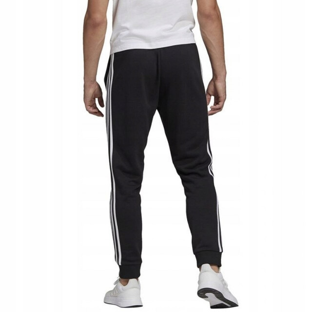 Adidas Heren essentials fleece 3 strepen tapered leg joggingbroek UTPP2007_black large