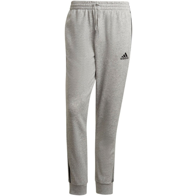 Adidas Heren essentials fleece 3 strepen tapered leg joggingbroek UTPP2007_grey large