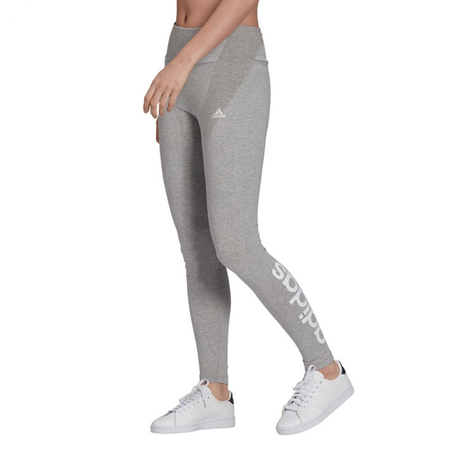 Adidas Dames essentials logo legging met hoge taille UTPP1950_grey large