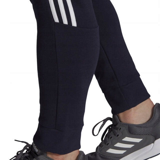 Adidas Heren essentials fleece 3 strepen tapered leg joggingbroek UTPP2007_navyblue large