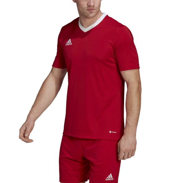 Adidas Heren entrada 22 v hals voetbal jersey UTPP1795_red large