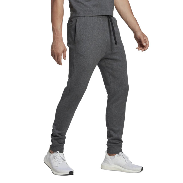 Adidas Heren essentials fleece tapered leg joggingbroek UTPP1799_grey large