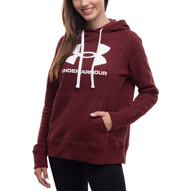 Under Armour Dames rival fleece hoodie UTPP987_red large Under Armour Dames rival fleece hoodie UTPP987_red large