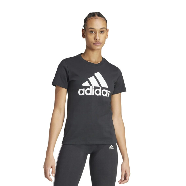Adidas Dames essentials logo t-shirt UTPP970_black large