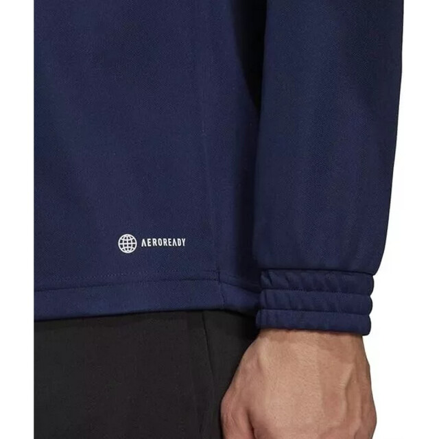 Adidas Heren entrada 22 sweatshirt met halve rits UTPP845_navyblue large Adidas Heren entrada 22 sweatshirt met halve rits UTPP845_navyblue large