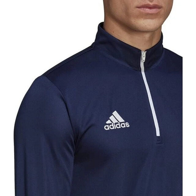 Adidas Heren entrada 22 sweatshirt met halve rits UTPP845_navyblue large Adidas Heren entrada 22 sweatshirt met halve rits UTPP845_navyblue large