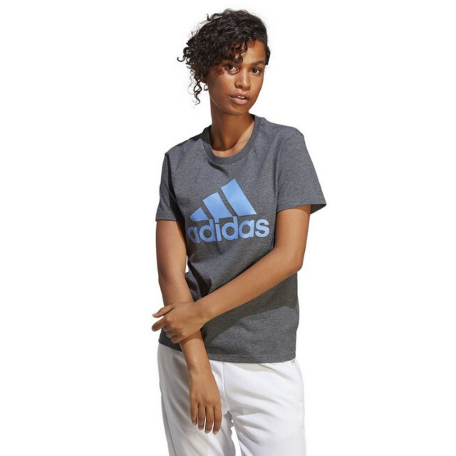 Adidas Dames groot logo t-shirt UTPP949_greysilver large