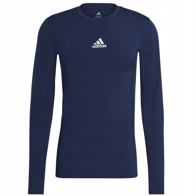 Adidas Heren compressie t-shirt met lange mouwen UTPP952_navyblue large