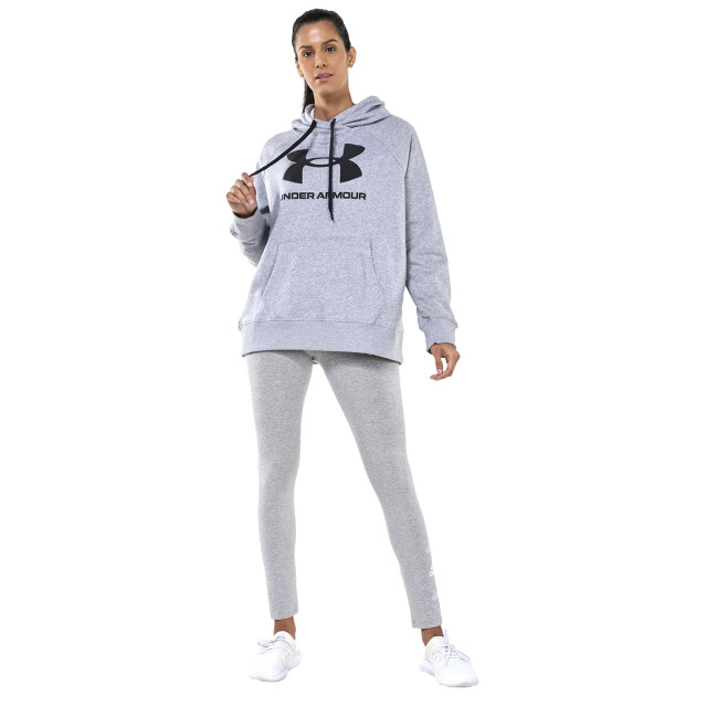 Under Armour Dames rival fleece hoodie UTPP987_grey large Under Armour Dames rival fleece hoodie UTPP987_grey large