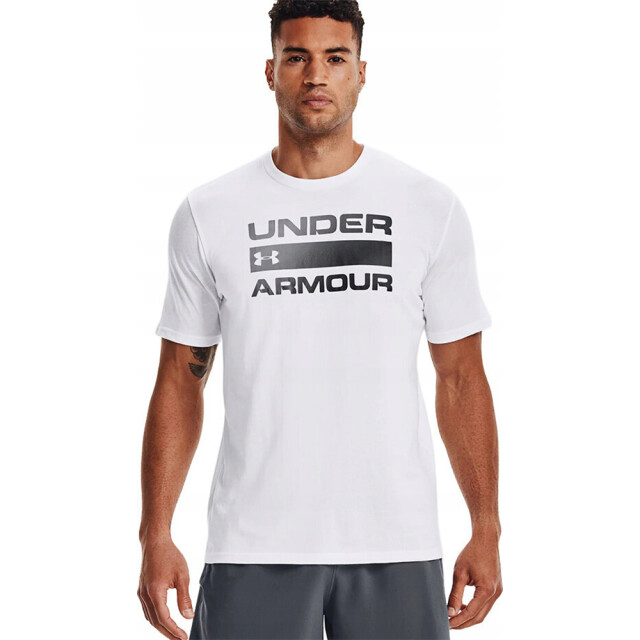 Under Armour Heren team issue wordmark t-shirt UTPP808_white large