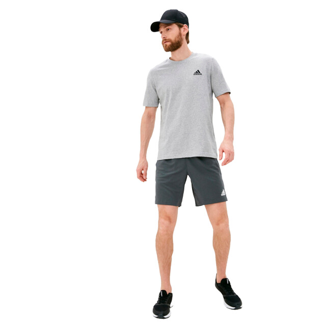 Adidas Heren t-shirt UTPP859_greysilver large