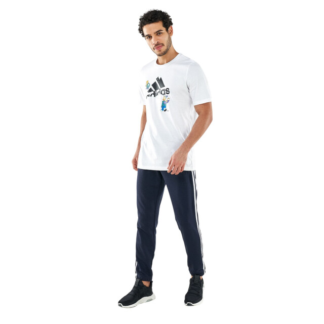 Adidas Heren essentials 3 stripes tapered leg joggingbroek UTPP901_navyblue large