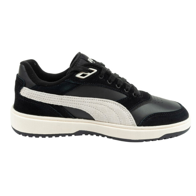 Puma Dames court dubbel leren trainers UTPP6934_black large