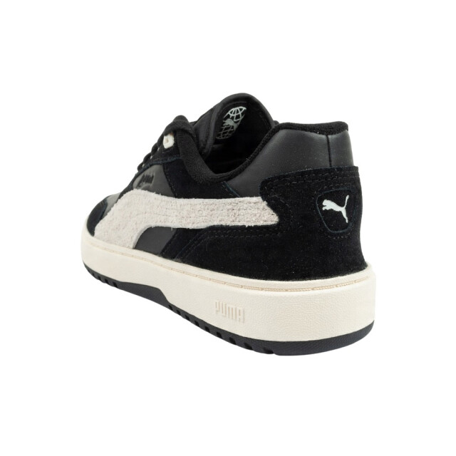 Puma Dames court dubbel leren trainers UTPP6934_black large