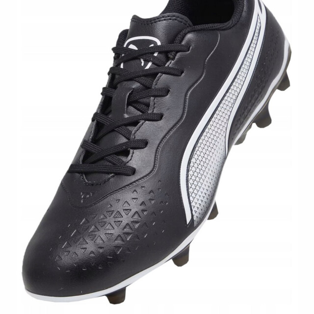 Puma Heren king match stevige grond voetbalschoenen UTPP6659_blackwhite large