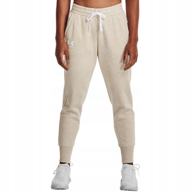 Under Armour Dames rival fleece joggingbroek UTPP669_beige large