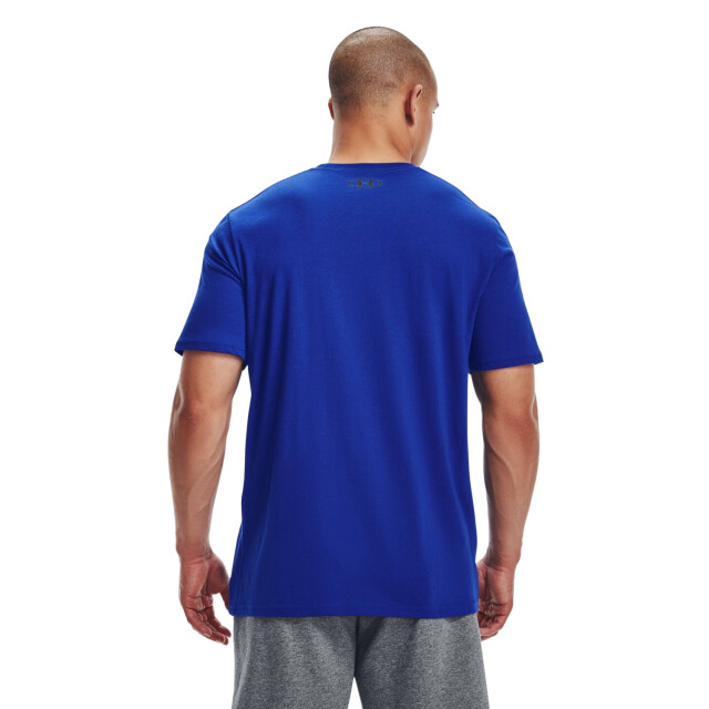 Under Armour Heren sportstyle boxed logo t-shirt UTPP664_blue large