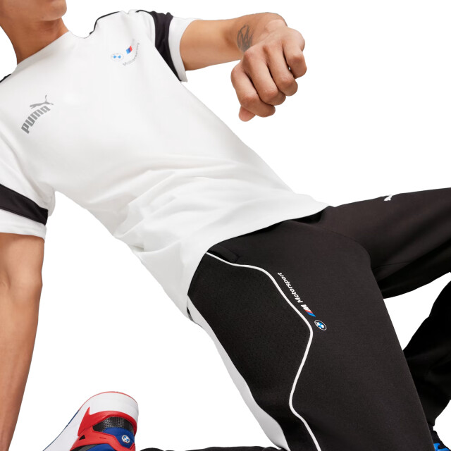 Puma Heren motorsport katoen bmw slim joggingbroek UTPP6741_black large
