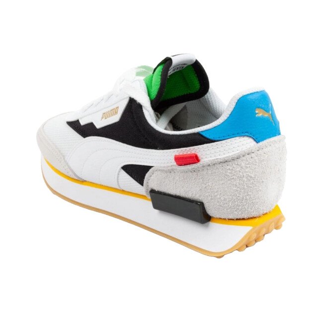 Puma Dames future rider leren trainers UTPP6798_white large
