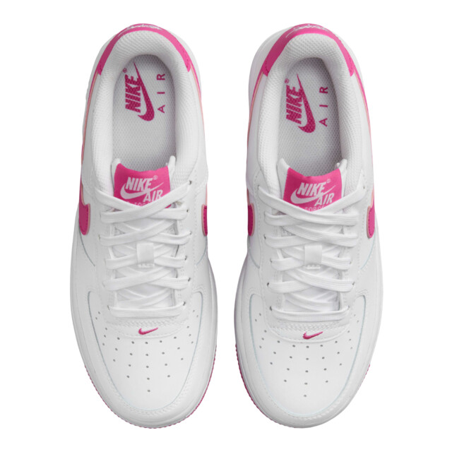 Nike Dames air force 1 leren trainers UTPP6780_whitepink large