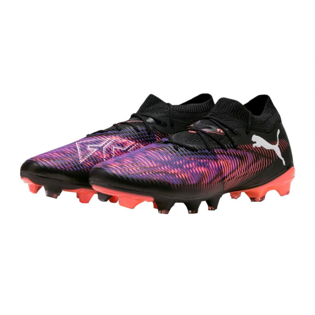 Puma Heren future 8 wedstrijd kunstgras voetbalschoenen UTPP6536_blackred large