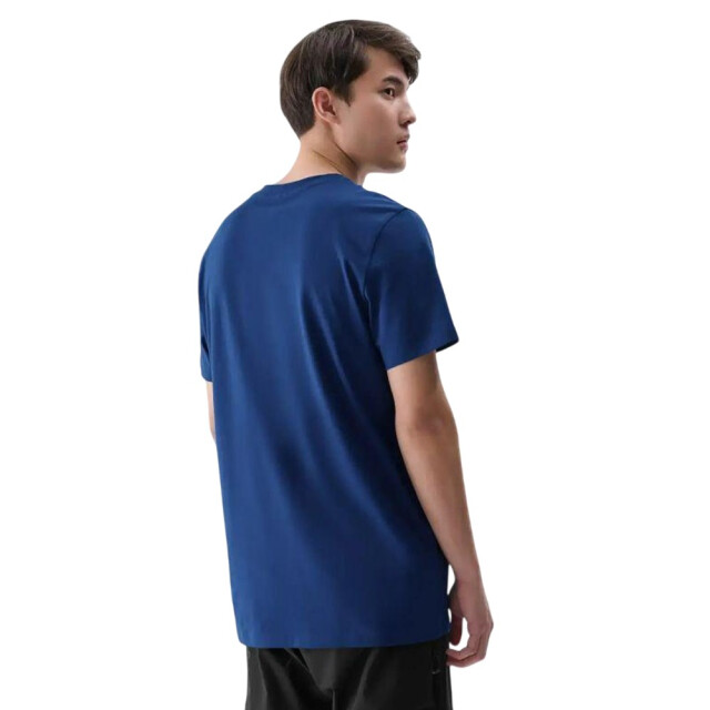 4F Effen normaal t-shirt heren UTPP6445_navyblue large