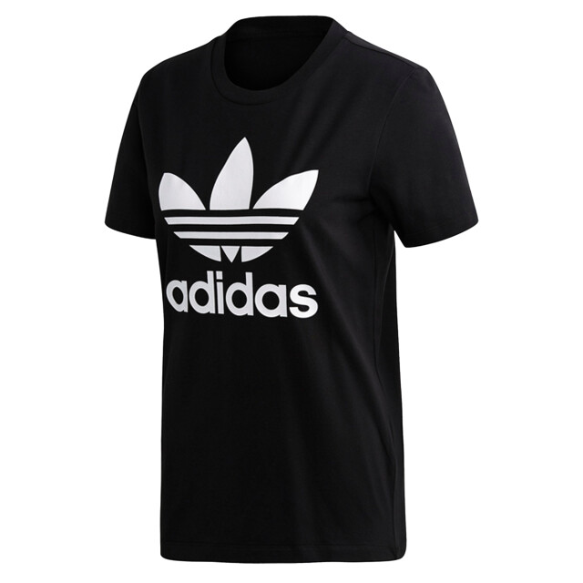 Adidas Dames trefoil t-shirt UTPP693_black large