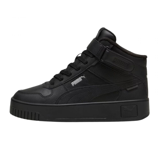 Puma Dames carina street mid cut trainers UTPP6527_black large