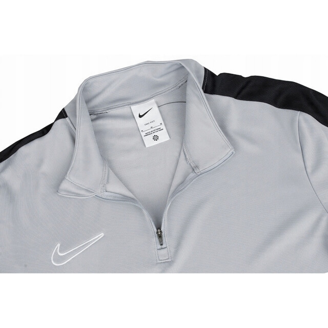 Nike Heren academy 23 sweatshirt met quarter zip UTPP6247_greyblack large