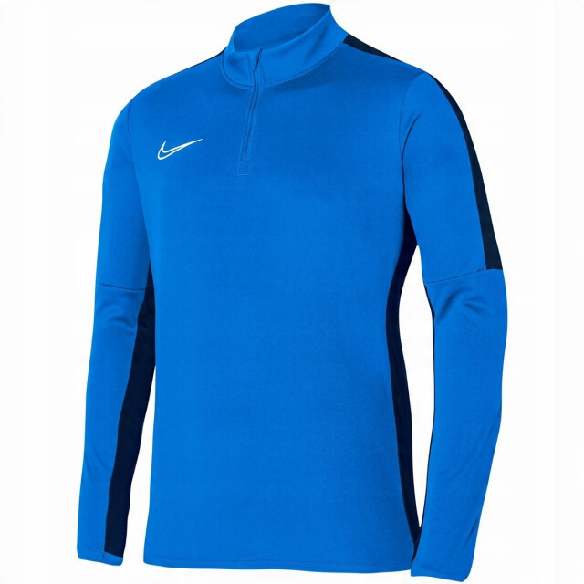 Nike Heren academy 23 sweatshirt met quarter zip UTPP6247_bluenavyblue large