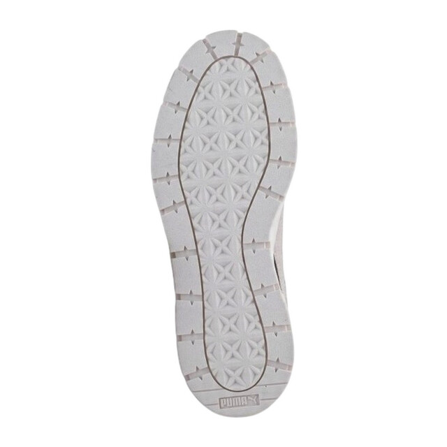 Puma Dames mayze stack dc5 leren trainers UTPP6292_white large