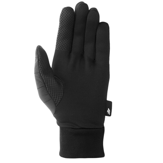 4F Gebreide winterhandschoenen voor volwassenen aw23aglou041 touch screen UTPP1778_black large 4F Gebreide winterhandschoenen voor volwassenen aw23aglou041 touch screen UTPP1778_black large