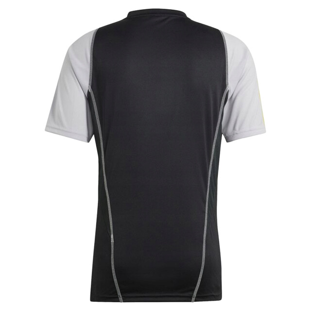 Adidas Heren tiro 23 wedstrijdshirt UTPP1812_blackyellowgreysilver large