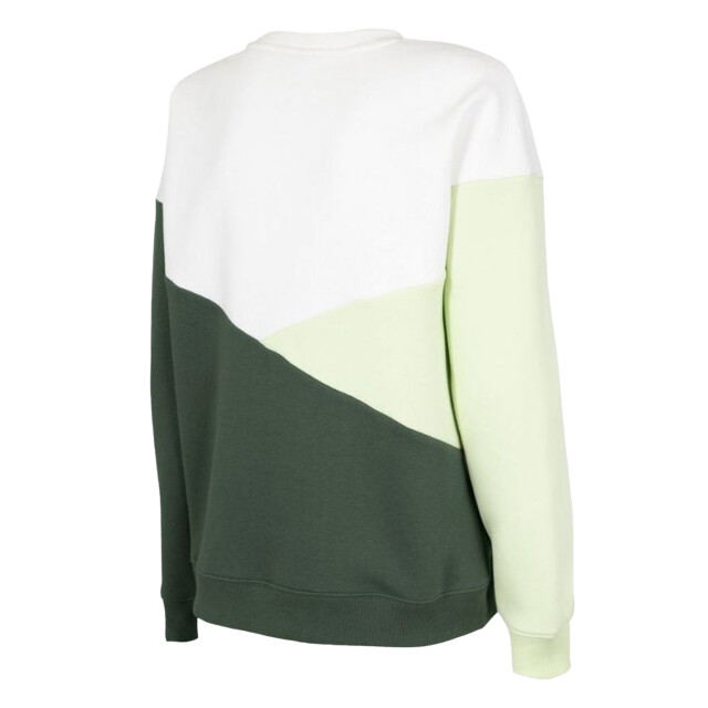 4F Dames h4l22 bld013 sweatshirt UTPP1723_whitegreengrey large