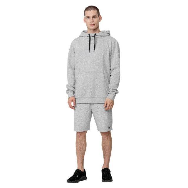 4F Heren effen 1 kangoeroezak hoodie UTPP1746_grey large