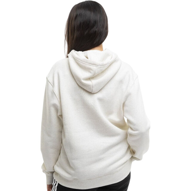 Adidas Dames essentials big logo fleece hoodie UTPP1685_beige large Adidas Dames essentials big logo fleece hoodie UTPP1685_beige large