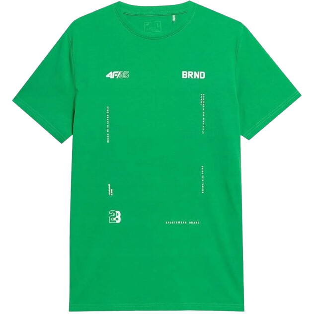 4F Herenlogo t-shirt UTPP1618_green large
