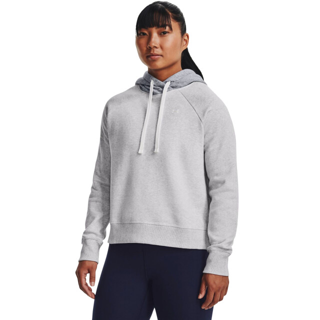 Under Armour Dames rival fleece hoodie UTPP1627_grey large Under Armour Dames rival fleece hoodie UTPP1627_grey large