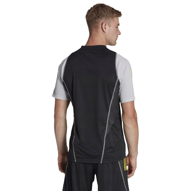 Adidas Heren tiro 23 wedstrijdshirt UTPP1812_blackyellowgreysilver large