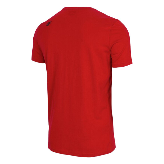4F Heren h4l22-tsm353 t-shirt UTPP1520_red large